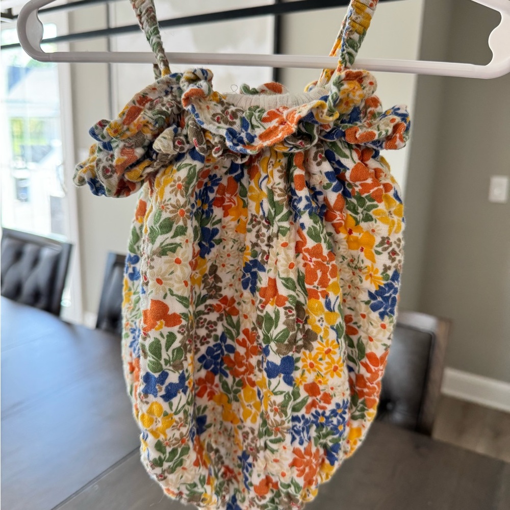 Floral Baby Romper